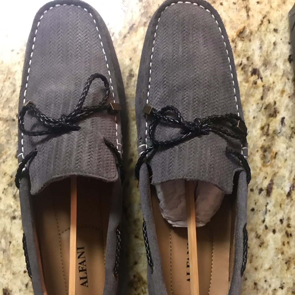 Alfani Gray loafers